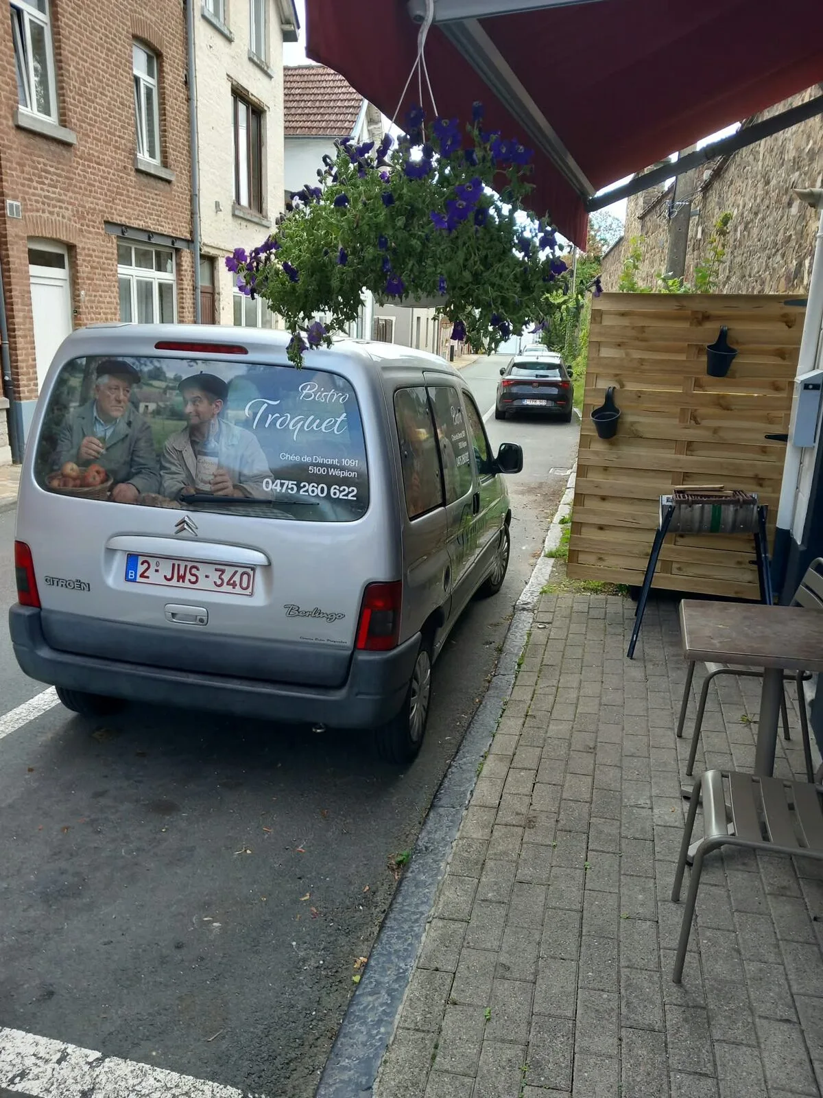 La camionnette du Bistro Troquet